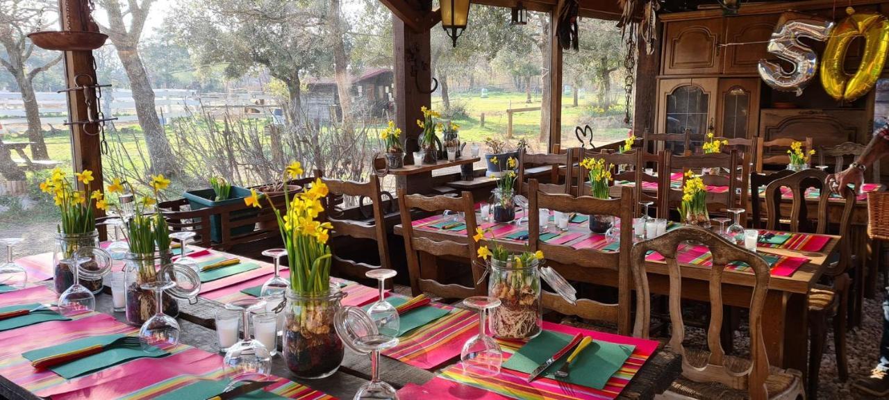 Отель Ranch Du Puits De Riquier Moissac-Bellevue Экстерьер фото